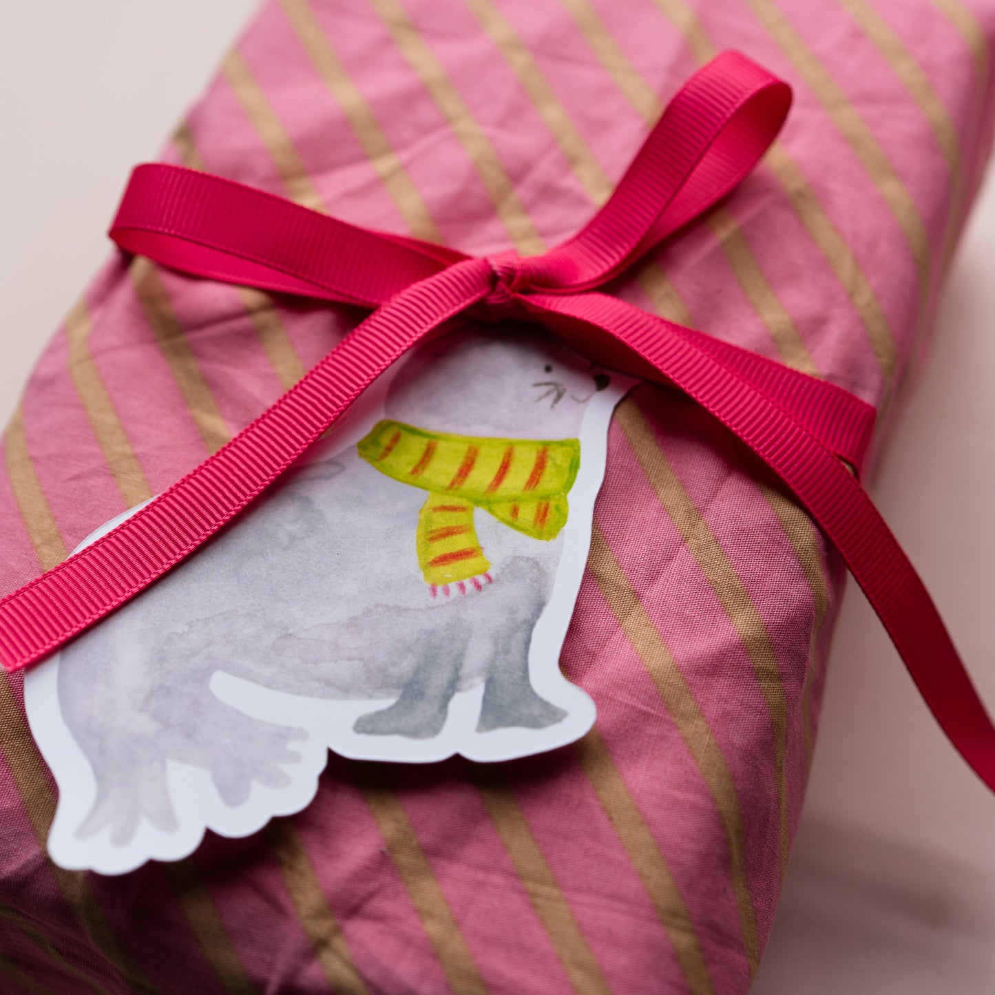 North Pole friends gift tags