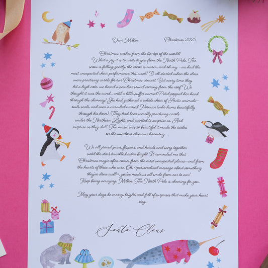 The 2025 Printable letter