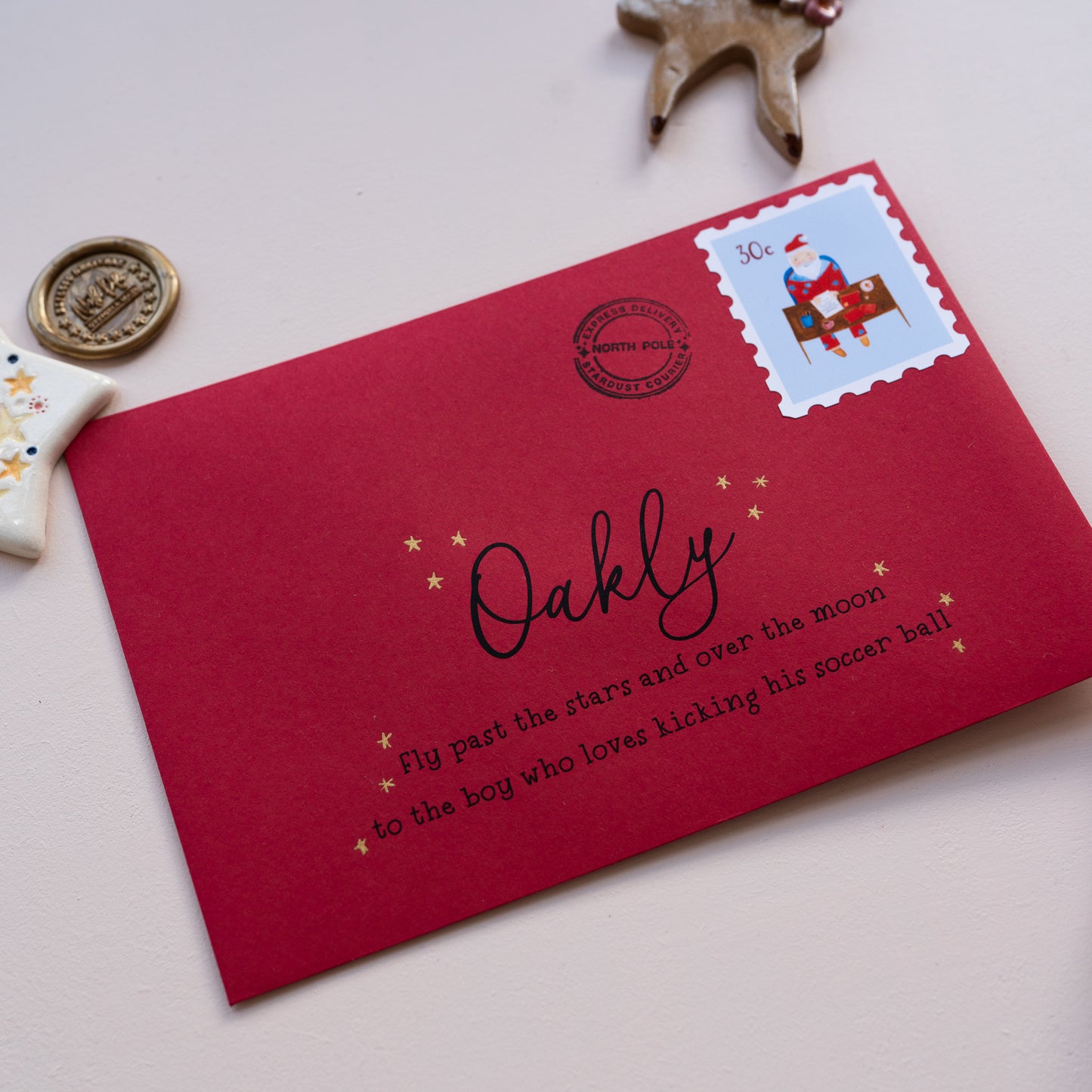 letter from santa envelope
