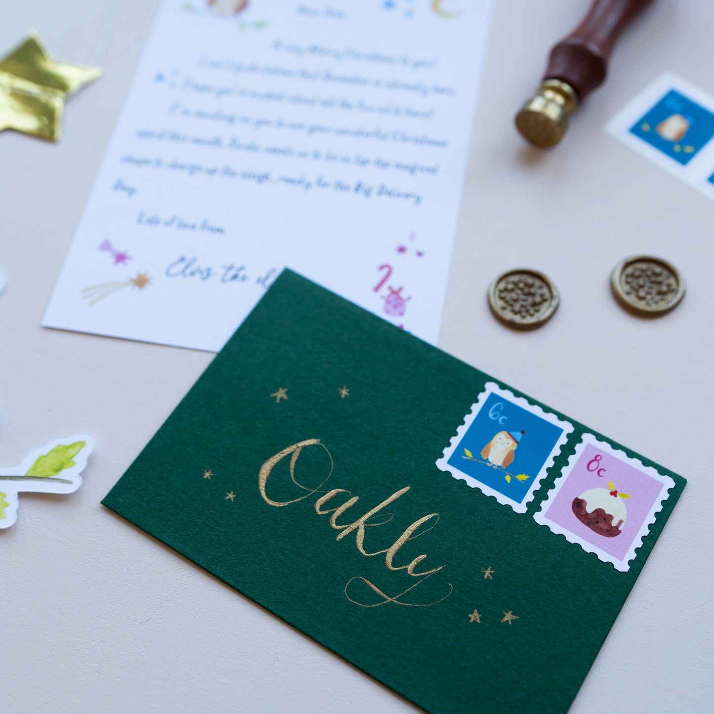 The Elf arrival letter