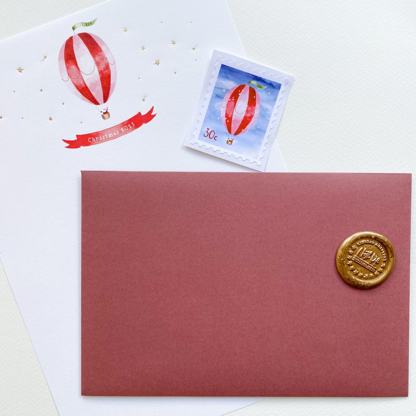 Write your own letter FROM Santa set