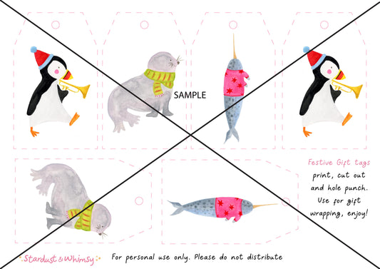 *PRINTABLE* Christmas tags FREE