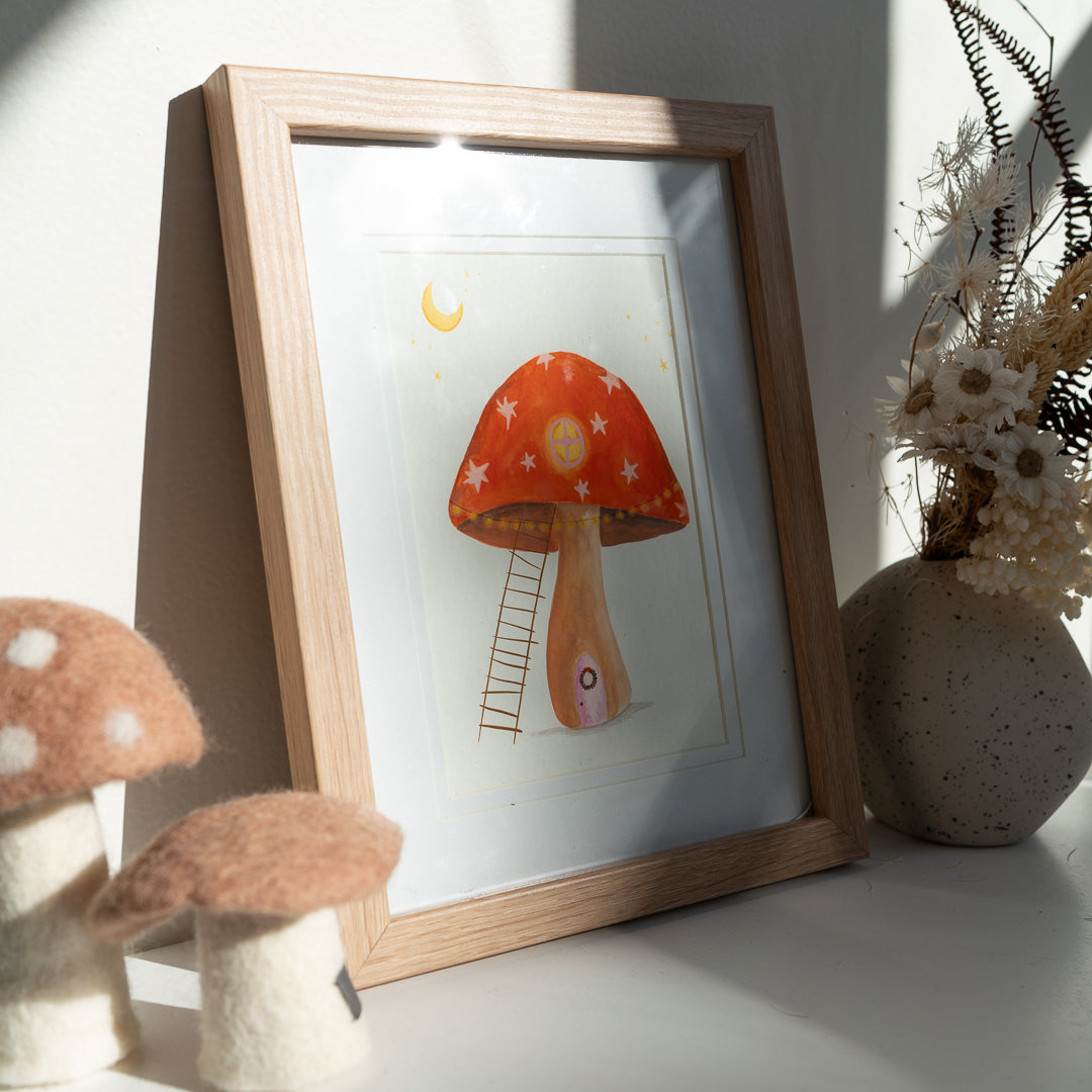 Mushroom print