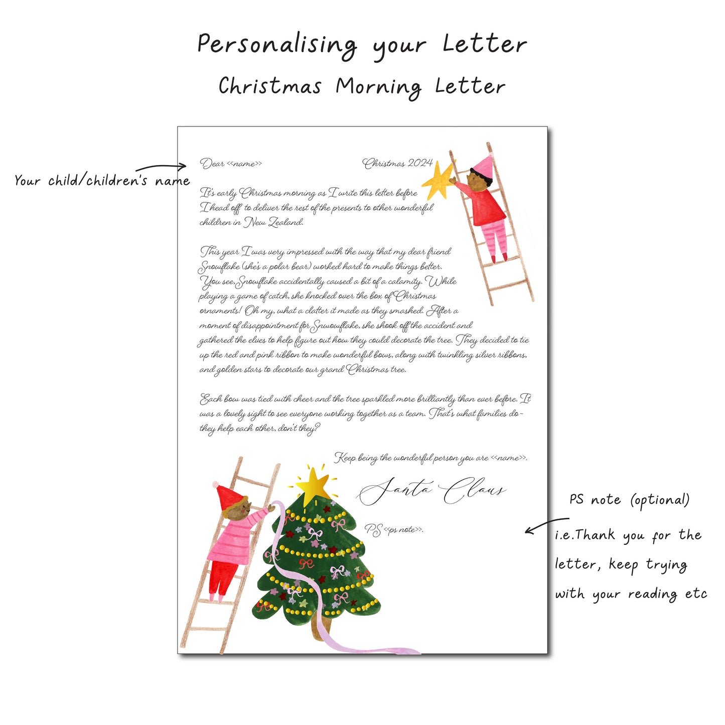 Christmas Morning Letter